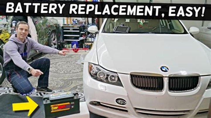 Can I change my BMW battery myself?