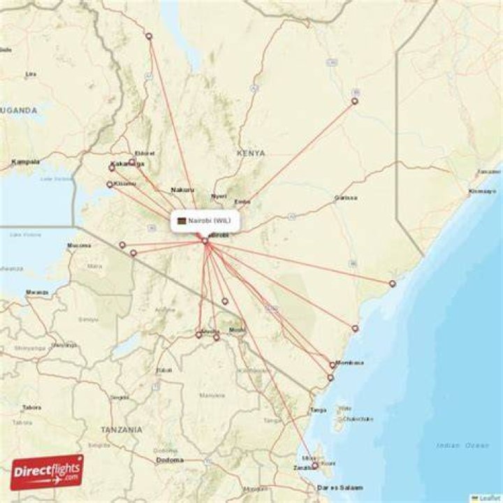 How much is fly 540 from Kisumu to Nairobi?