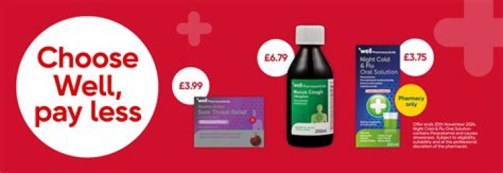 Is Well pharmacy free?