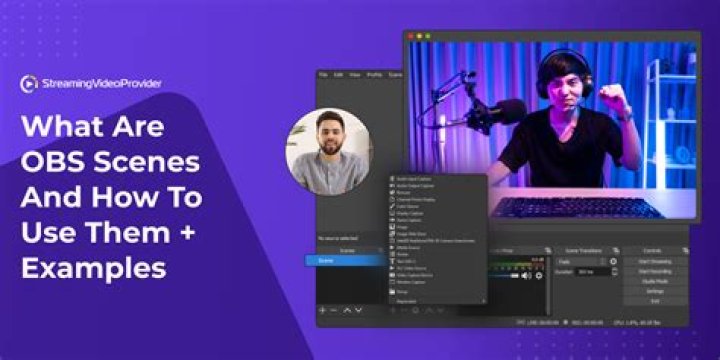 What are OBS scenes?